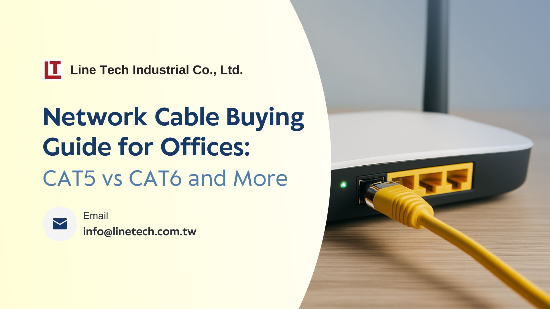 Kaufratgeber für Netzwerkkabel im Büro | Cat5 vs. Cat6 erklärt